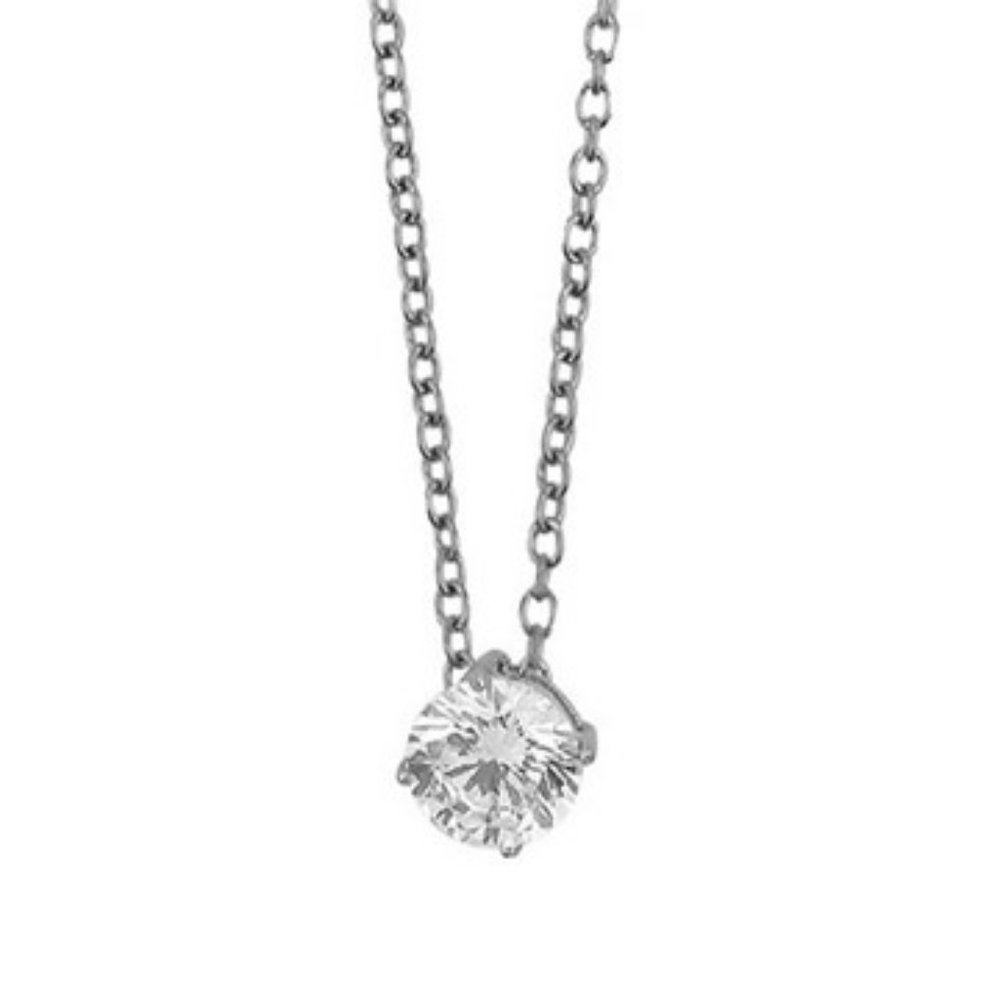 Boccadamo necklace jewel Steel woman jewel Zircons